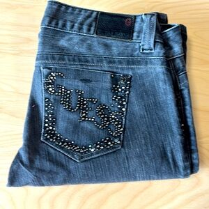 Guess dark jeans
